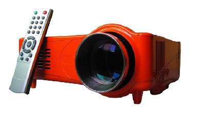Portable hd led home theatre projector with HDMI