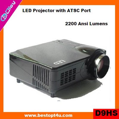 Portable hd led projector 1080p (D9HS)