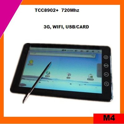 7inch android 2.3 tablet pc mid sale tcc8902 (M4)