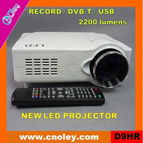 Led record projector with DVB-T/USB/SD (D9HR)