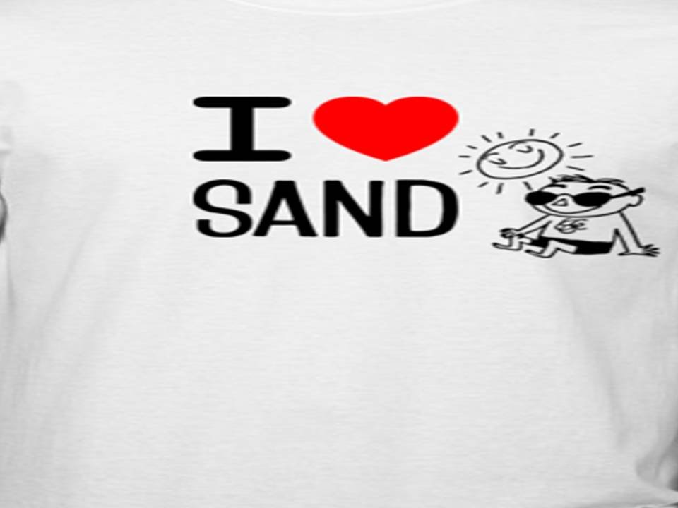 I heart sand