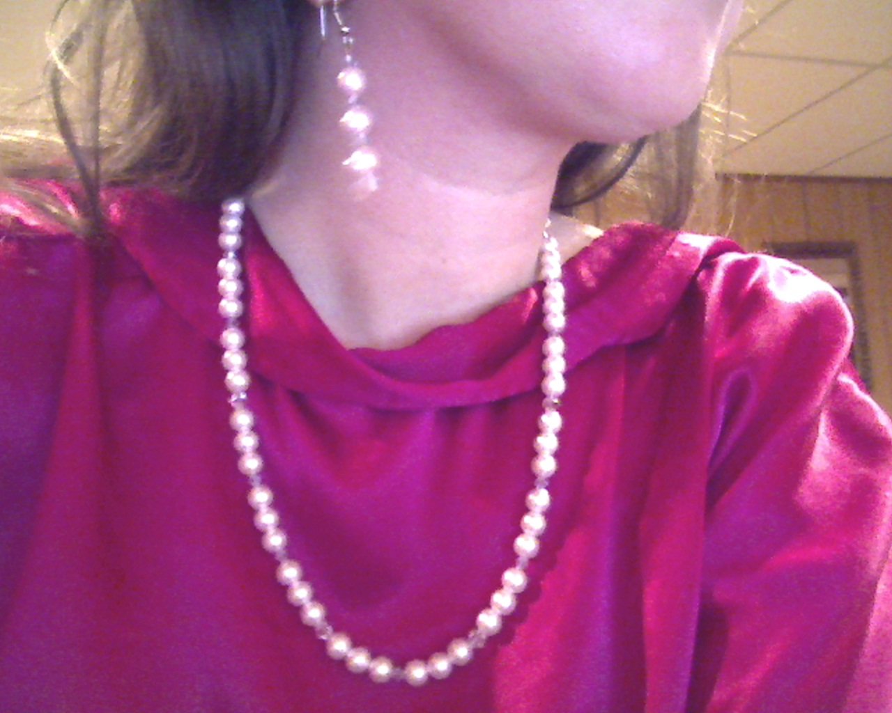 Pearl and Crystal Jewelry Set - Great for weddings!