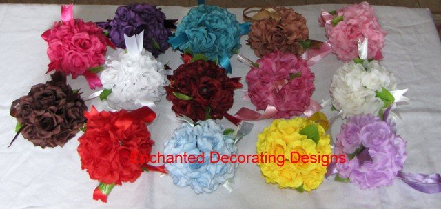 Pomander Ball 5 inch Wedding Flower Decoration Kissing Ball