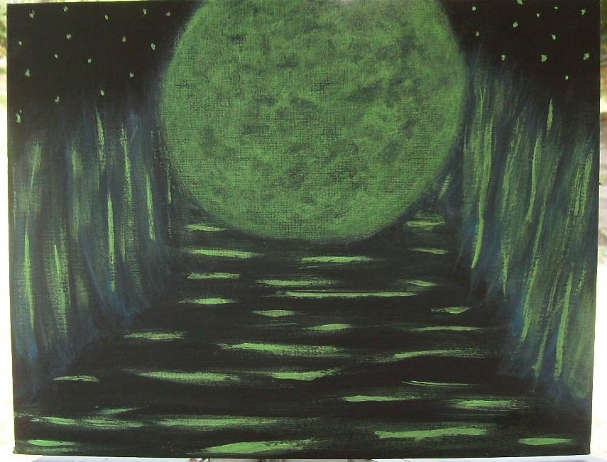 Glowing Green