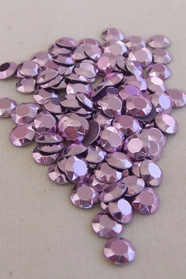 5mm Hot Fix Rhinestuds Light Amethyst 1gross(144pcs)