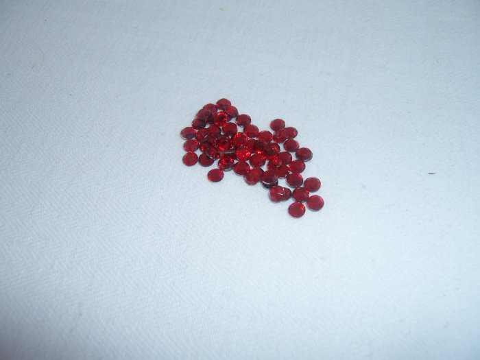 16ss (4mm) Hot Fix Rhinestones Red 1gross (144pcs)