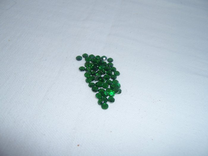 16ss (4mm) Hot Fix Rhinestones Green 1gross (144pcs)
