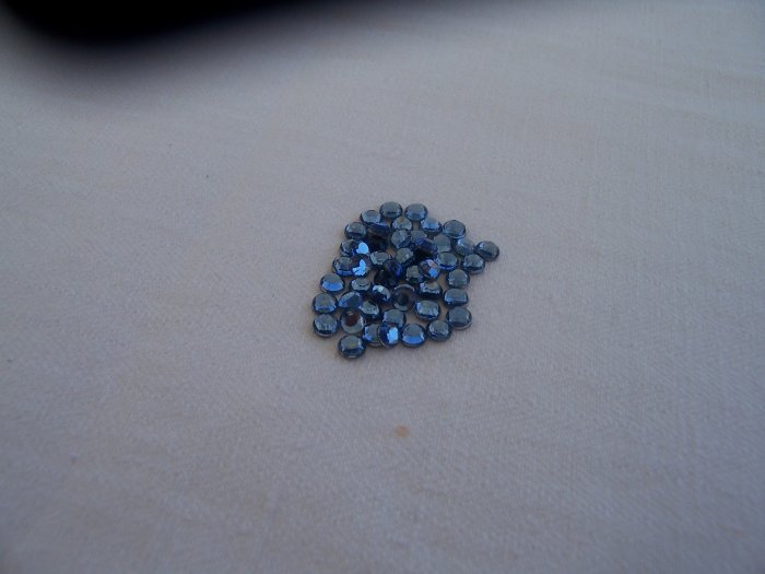 10ss (3mm) Hot Fix Rhinestones Lt. Blue 1gross (144pcs)