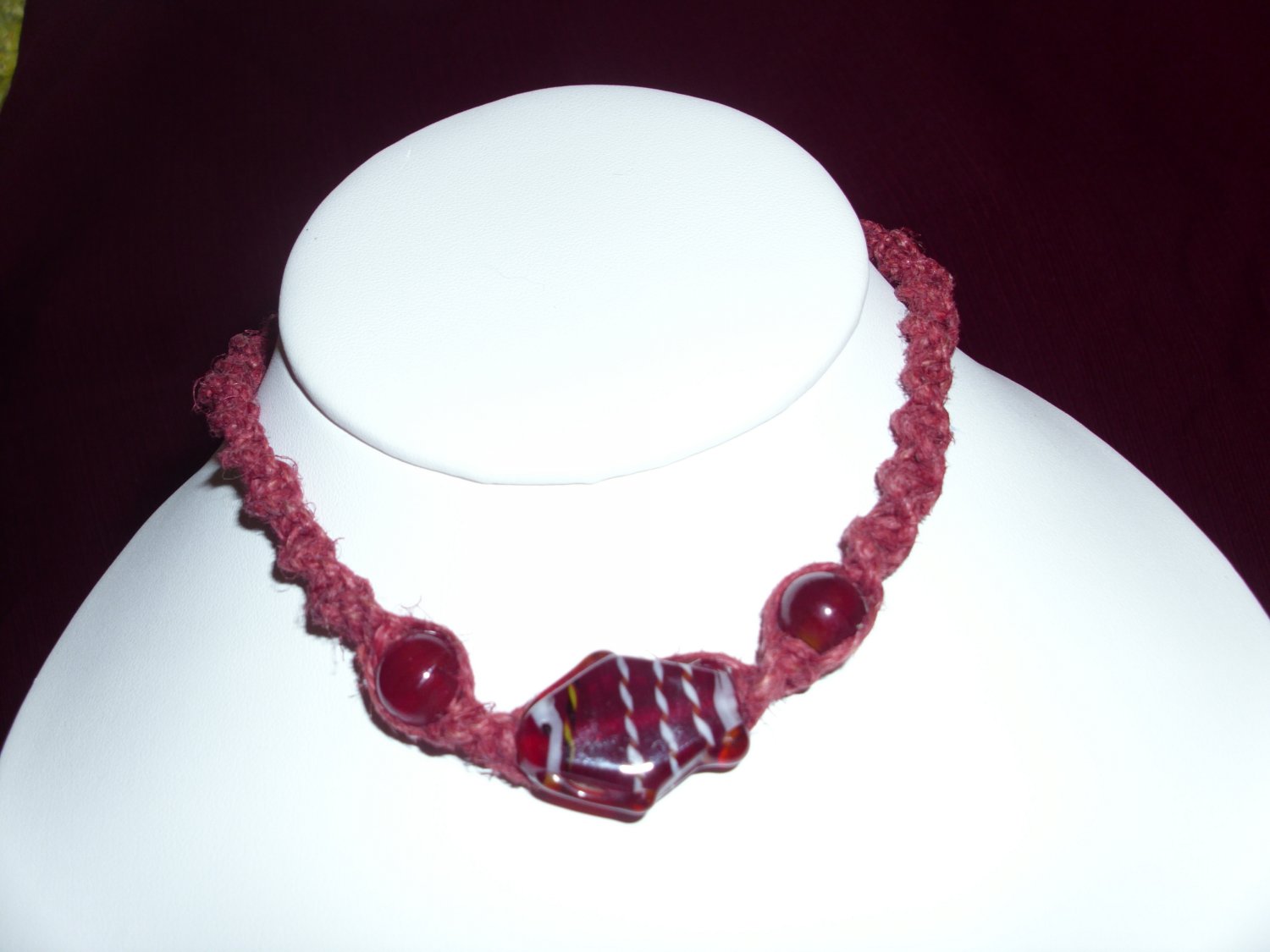 hemp necklace