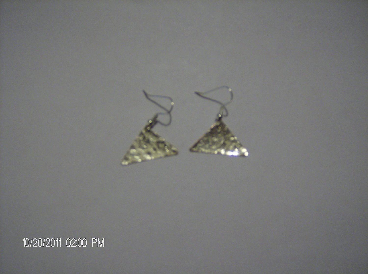 triangle earrings