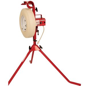 First Pitch Baseline Baseball/Softball Pitching Machine Combo