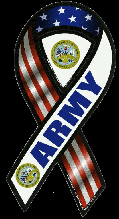 U.S. Army Ribbon Magnet