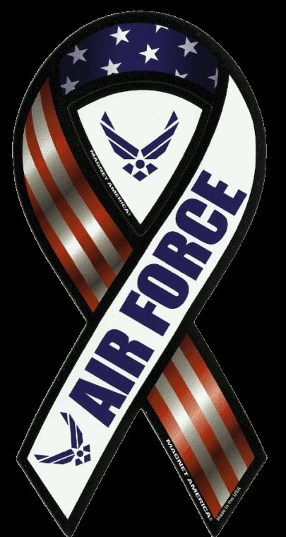 U.S. Air Force Ribbon Magnet