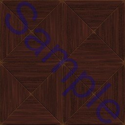 Fancy wooden tiles.