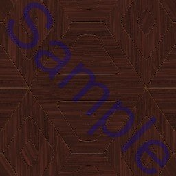 Wooden diamonds pattern.