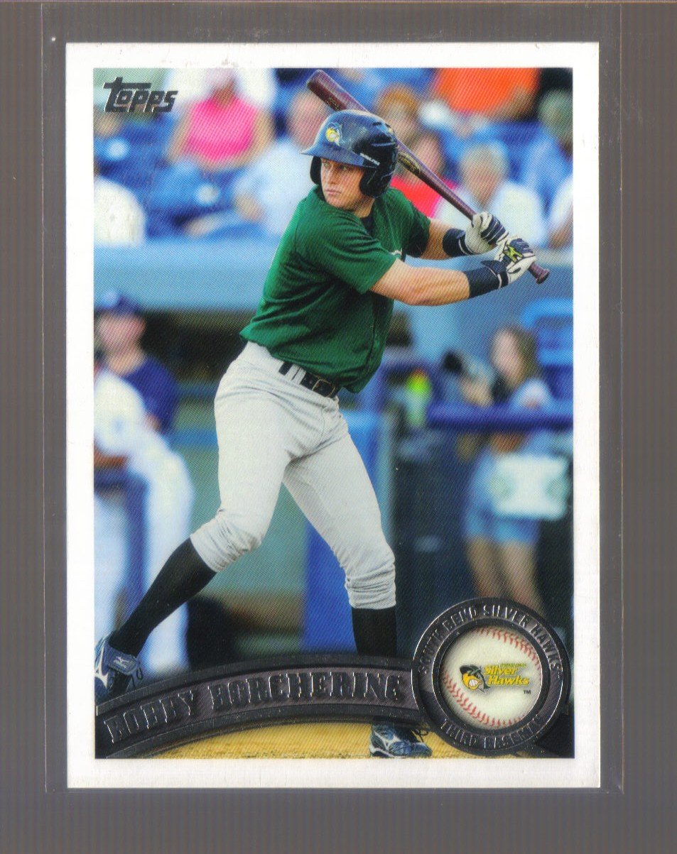 2011 Topps Pro Debut #8 BOBBY BORCHERING Diamondbacks