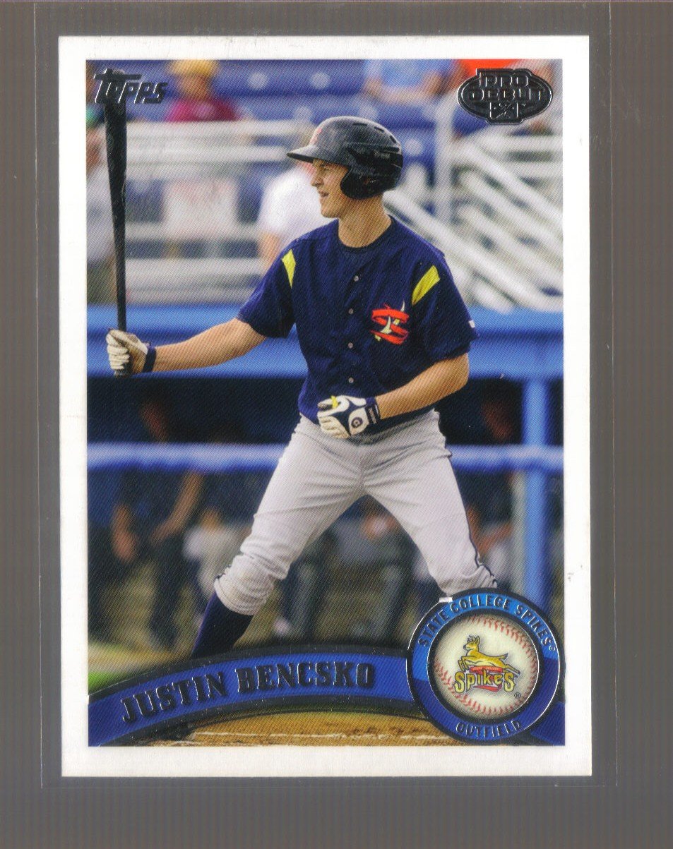 2011 Topps Pro Debut #10 JUSTIN BENCSKO Pirates