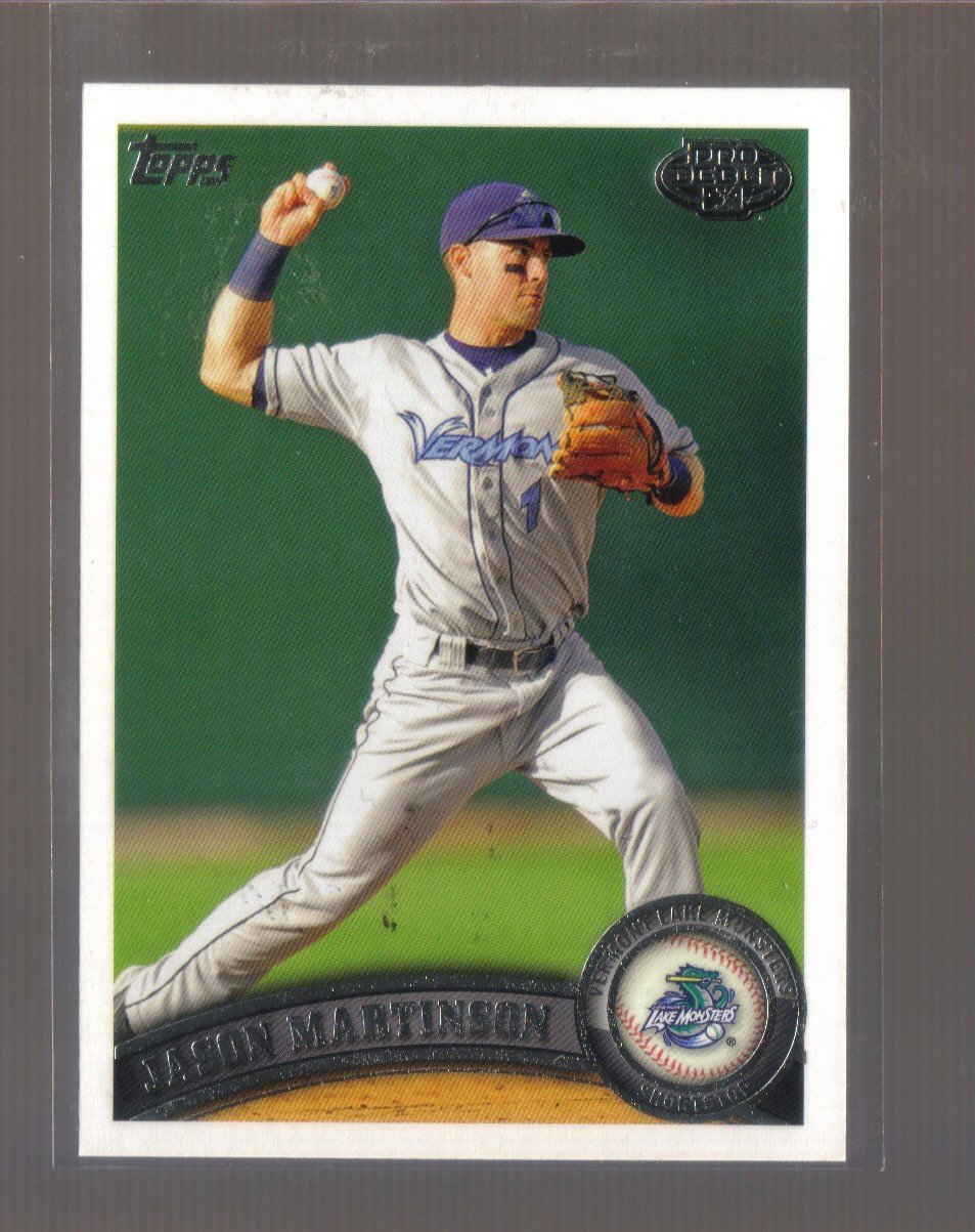 2011 Topps Pro Debut #18 JASON MARTINSON Nationals