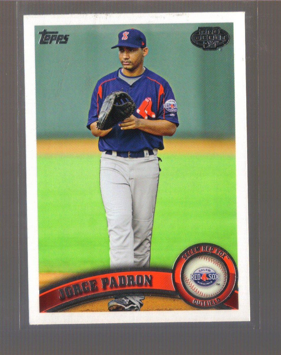 2011 Topps Pro Debut #21 JORGE PADRON Red Sox