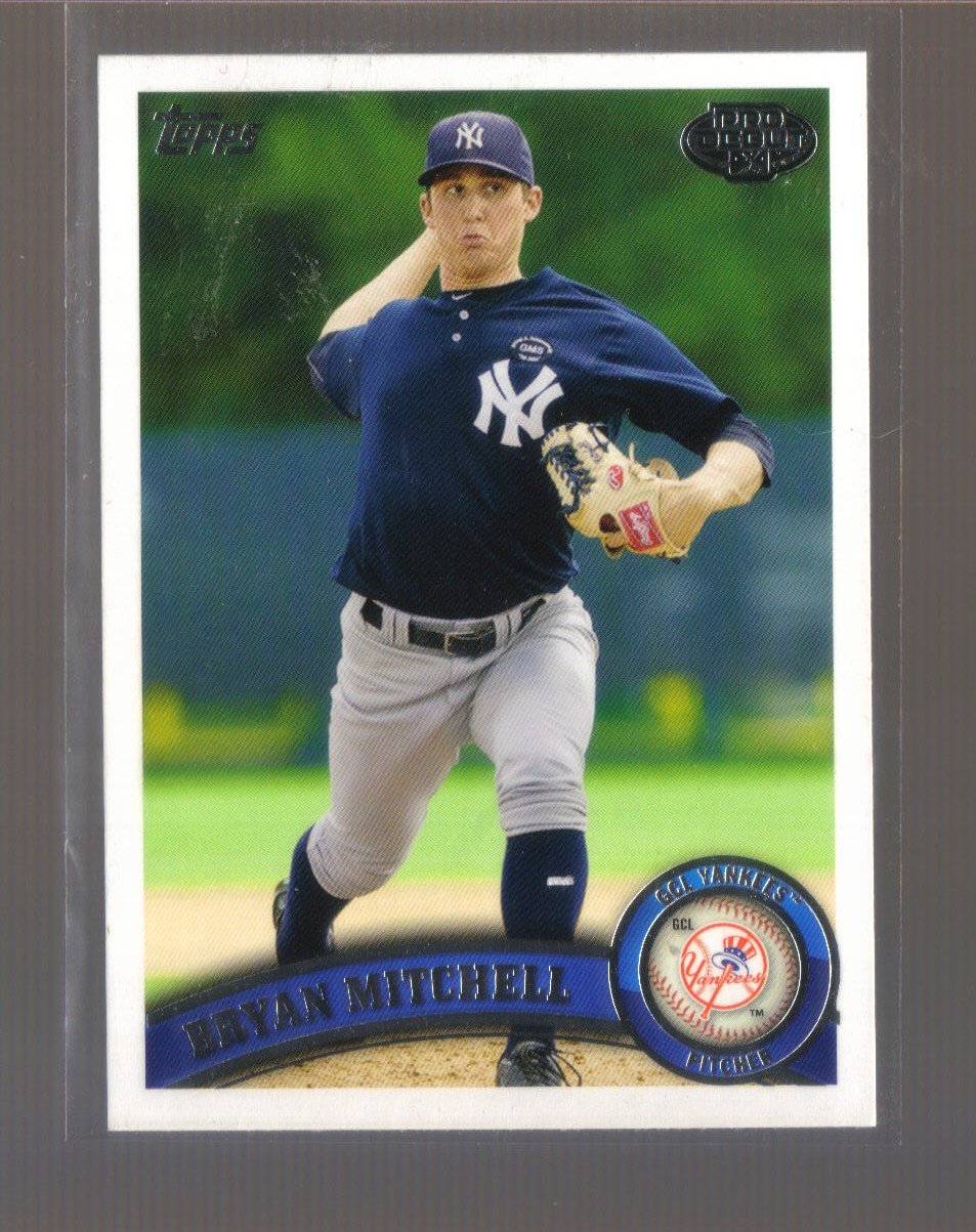 2011 Topps Pro Debut #25 BRYAN MITCHELL Yankees