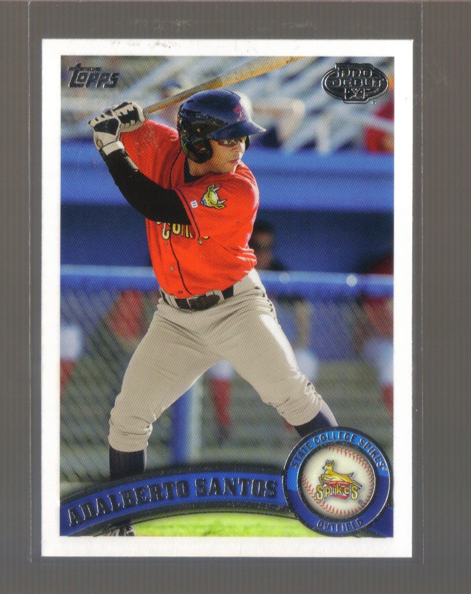2011 Topps Pro Debut #41 ADALBERTO SANTOS Pirates