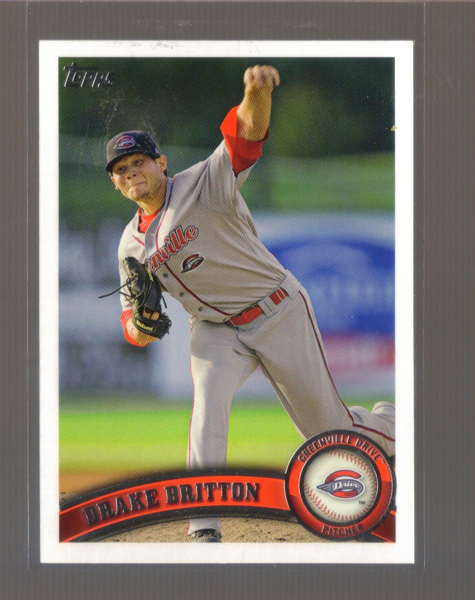 2011 Topps Pro Debut #47 DRAKE BRITTON Red Sox