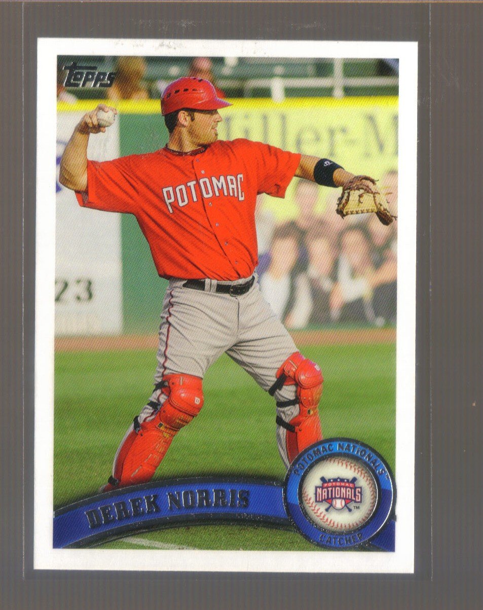2011 Topps Pro Debut #51 DEREK NORRIS Nationals