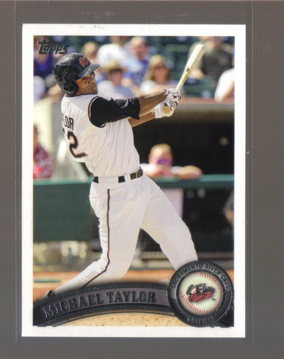 2011 Topps Pro Debut #52 MICHAEL TAYLOR Phillies
