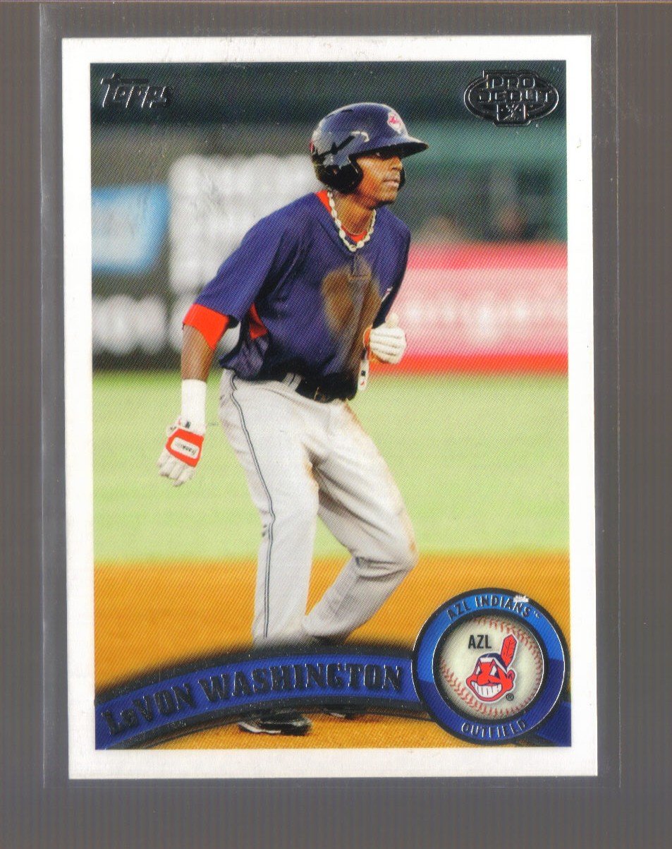 2011 Topps Pro Debut #54 LeVON WASHINGTON Indians