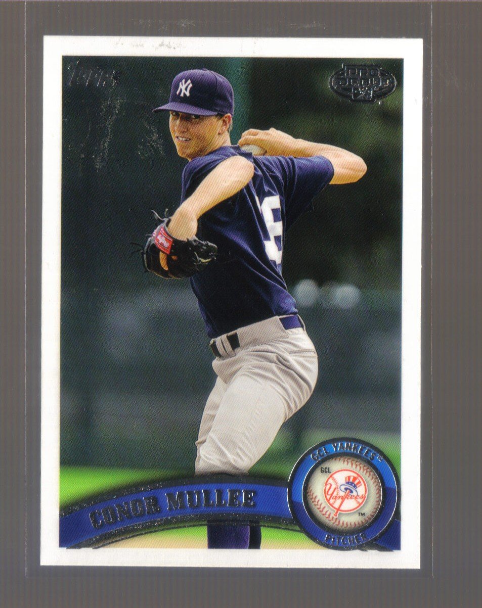 2011 Topps Pro Debut #69 CONOR MULLEE Yankees