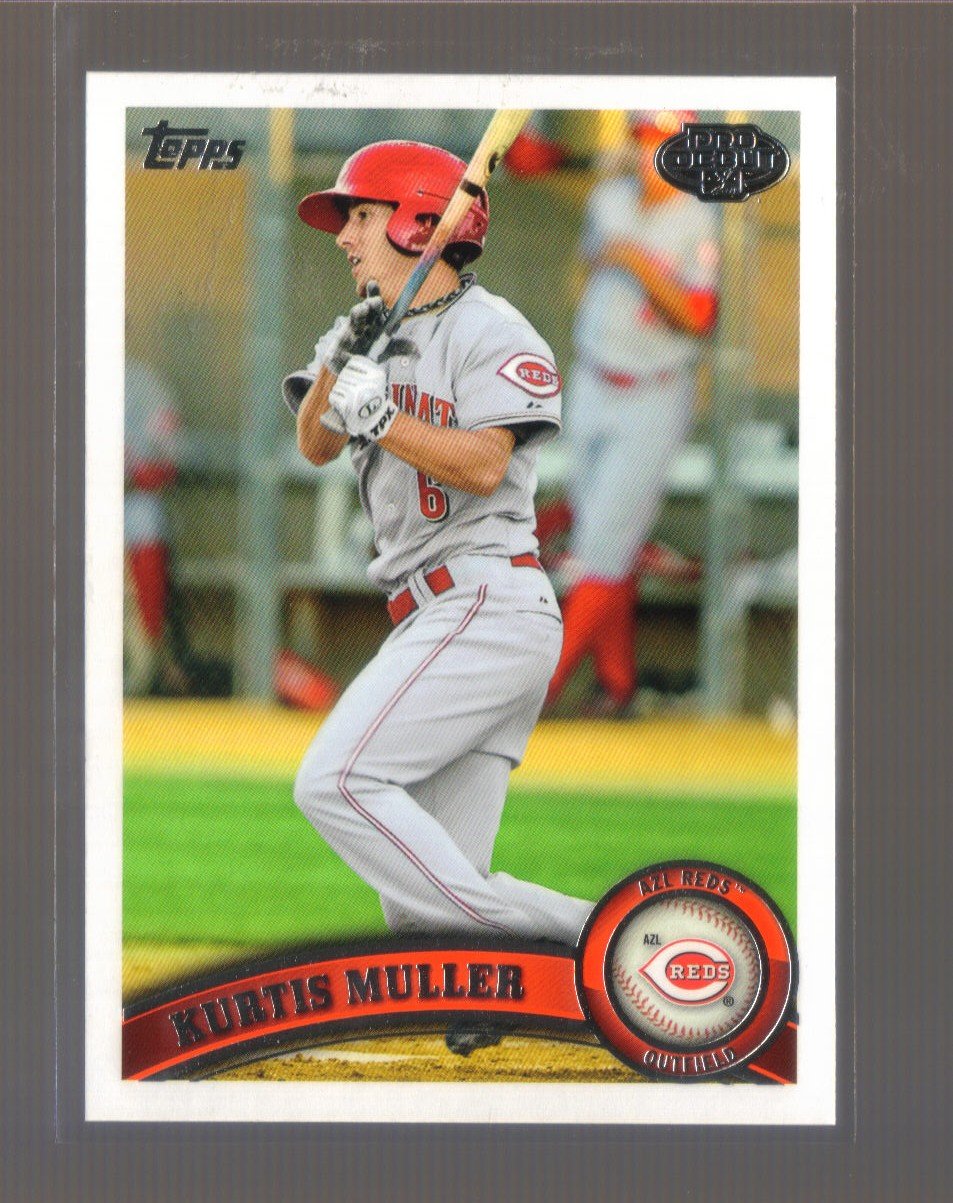2011 Topps Pro Debut #70 KURTIS MULLER Reds
