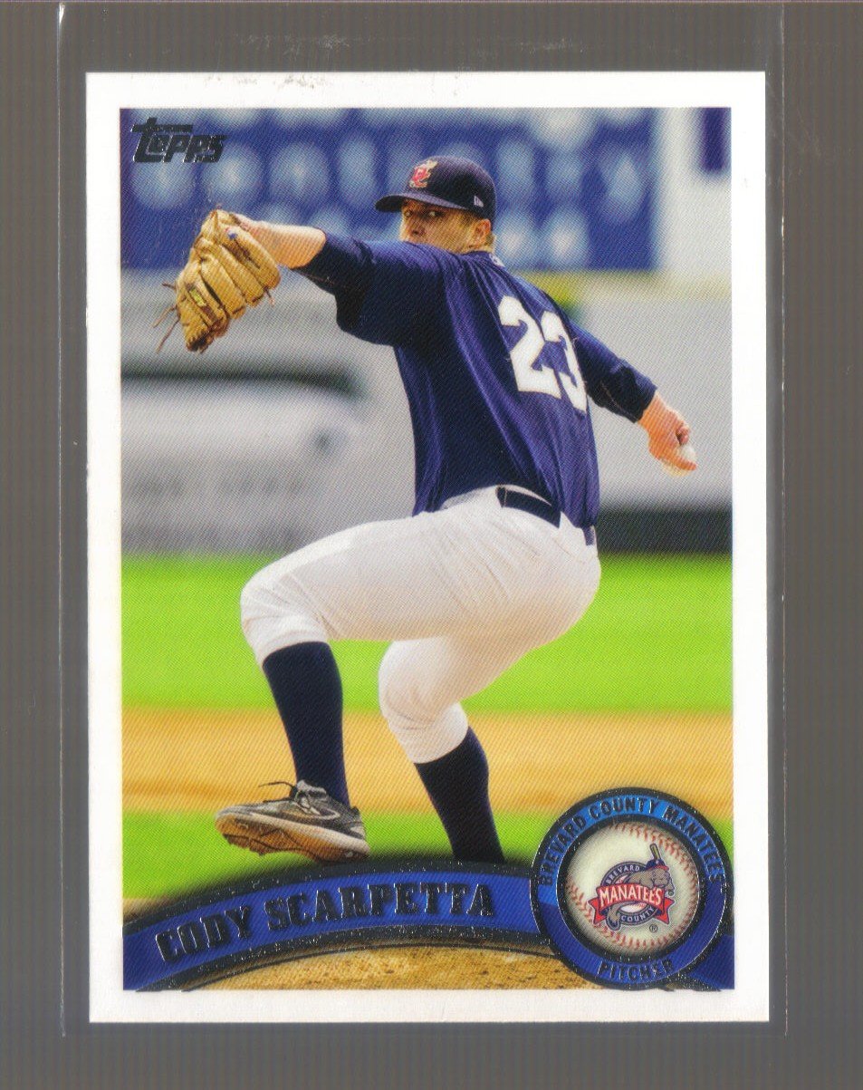 2011 Topps Pro Debut #79 CODY SCARPETTA Brewers