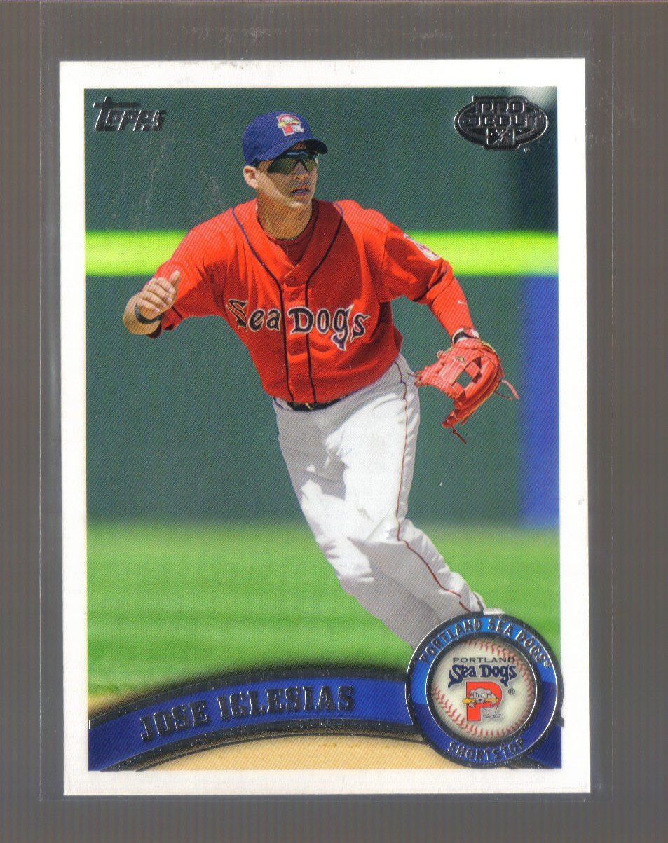 2011 Topps Pro Debut #89 JOSE IGLESIAS Red Sox