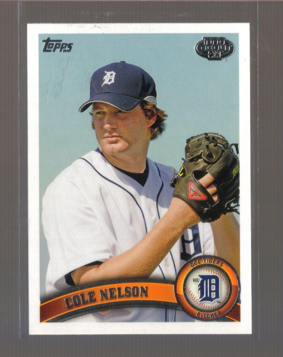 2011 Topps Pro Debut #95 COLE NELSON Tigers