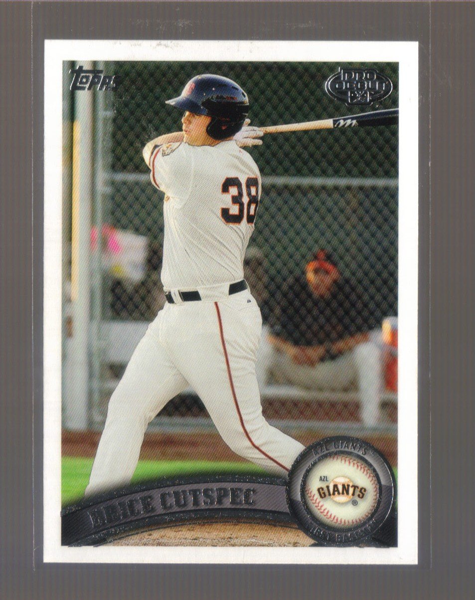 2011 Topps Pro Debut #98 BRICE CUTSPEC Giants