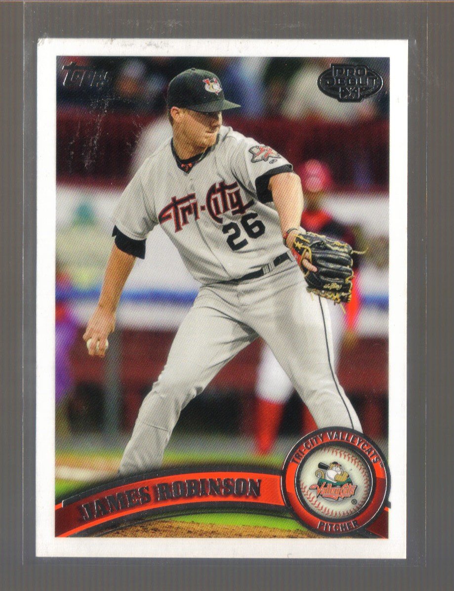 2011 Topps Pro Debut #108 JAMES ROBINSON Astros
