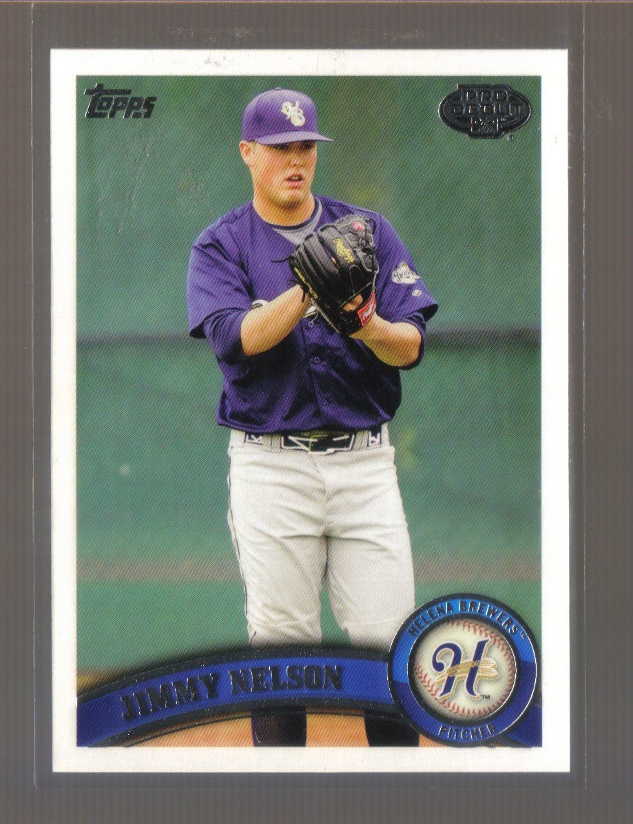 2011 Topps Pro Debut #113 JIMMY NELSON Brewers