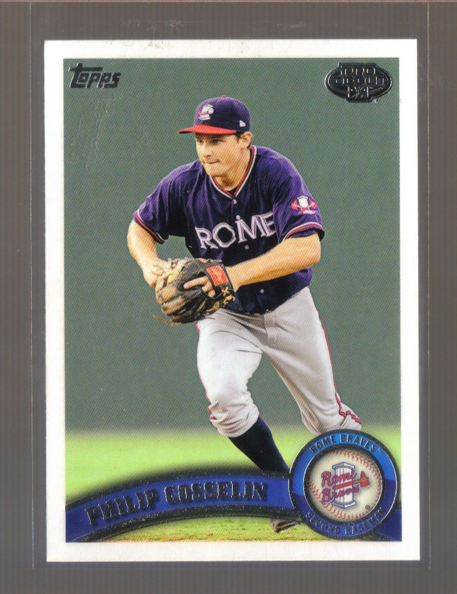 2011 Topps Pro Debut #116 PHILIP GOSSELIN Braves