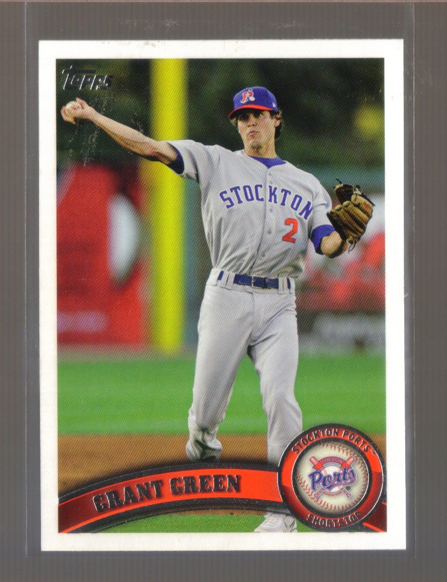 2011 Topps Pro Debut #118 GRANT GREEN A's