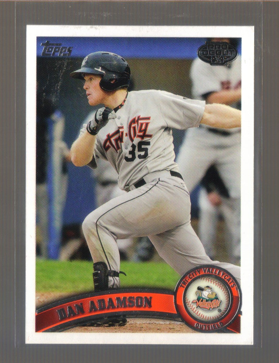 2011 Topps Pro Debut #122 DAN ADAMSON Astros