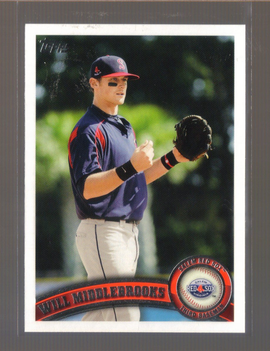 2011 Topps Pro Debut #123 WILL MIDDLEBROOKS Red Sox