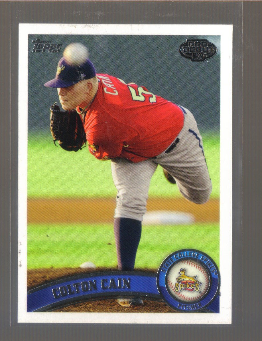 2011 Topps Pro Debut #174 COLTON CAIN Pirates