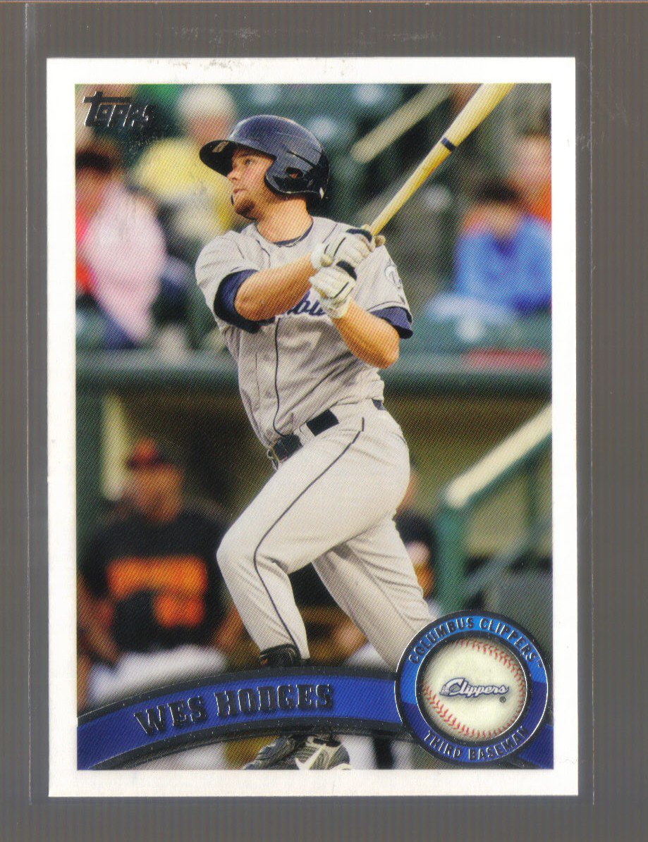 2011 Topps Pro Debut #187 WES HODGES Indians