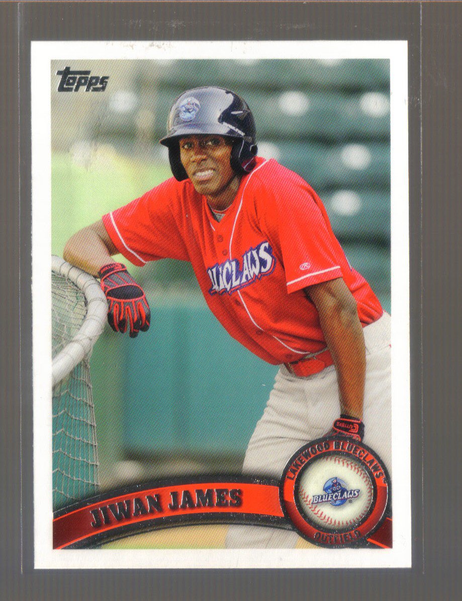 2011 Topps Pro Debut #193 JIWAN JAMES Phillies