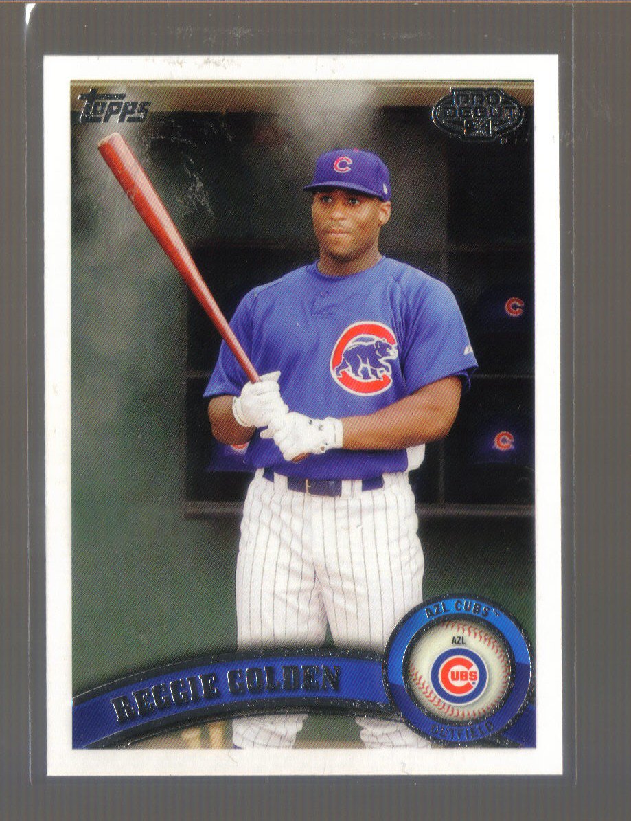 2011 Topps Pro Debut #199 REGGIE GOLDEN Cubs