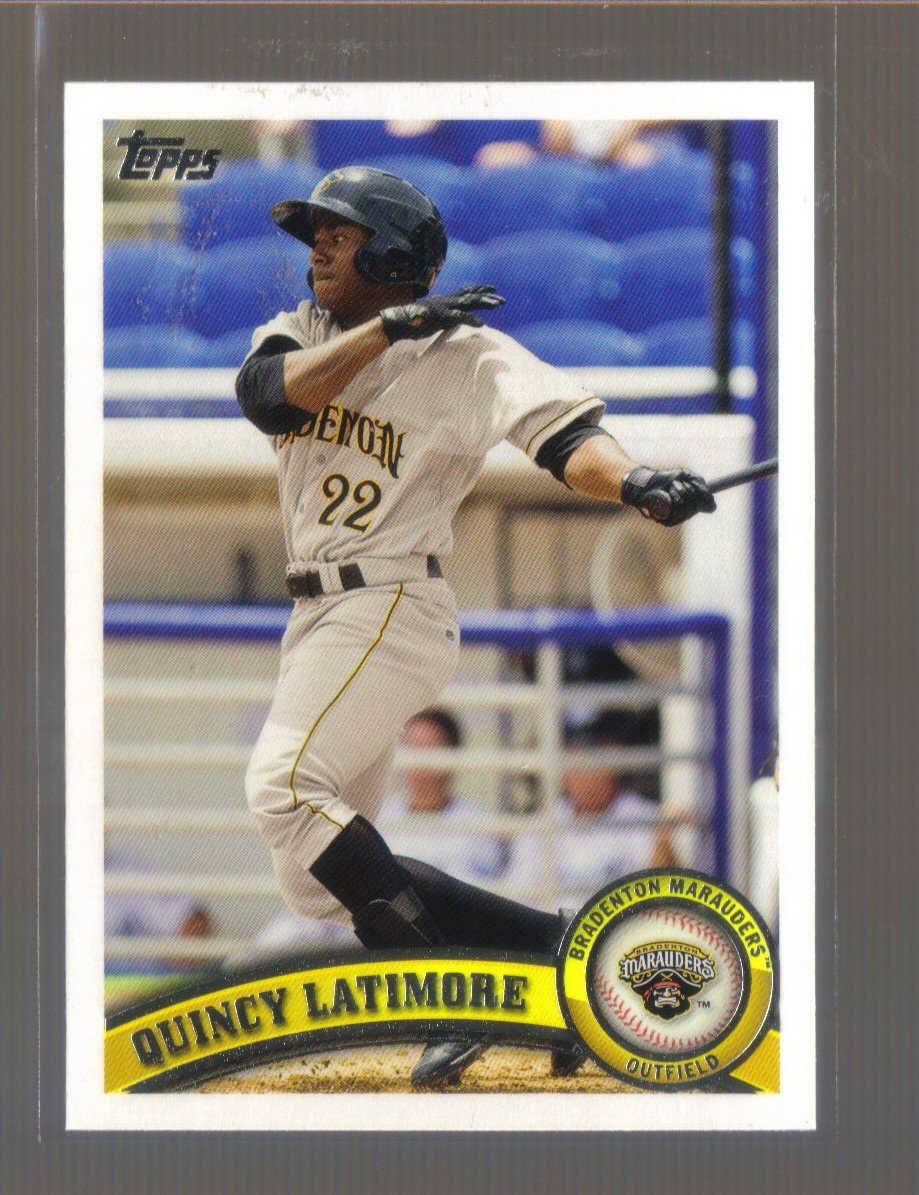 2011 Topps Pro Debut #204 QUINCY LATIMORE Pirates