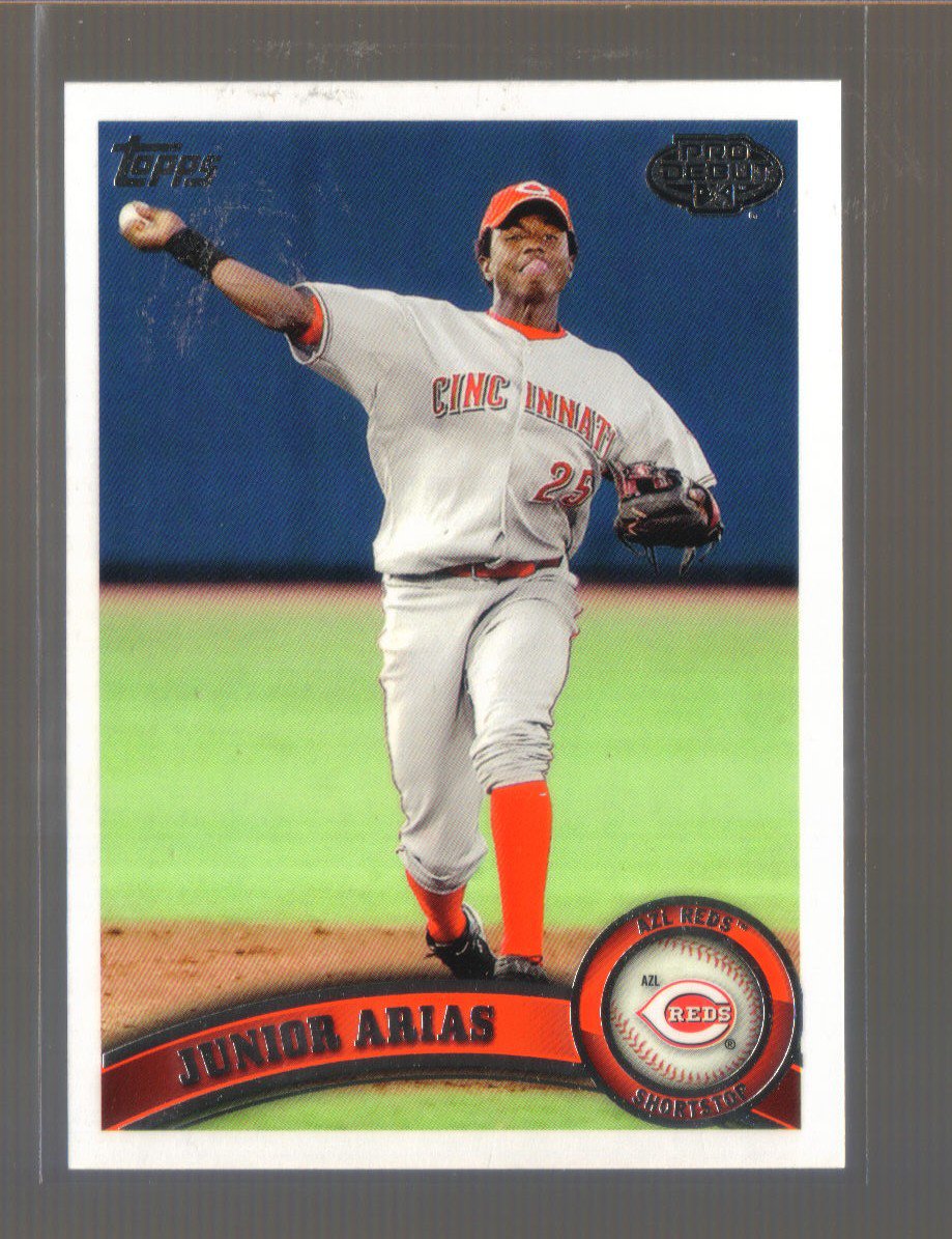 2011 Topps Pro Debut #208 JUNIOR ARIAS Reds