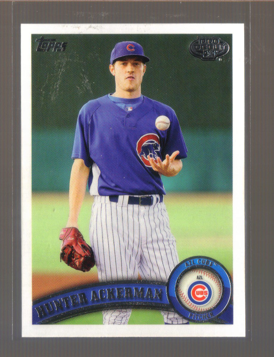 2011 Topps Pro Debut #222 HUNTER ACKERMAN Cubs