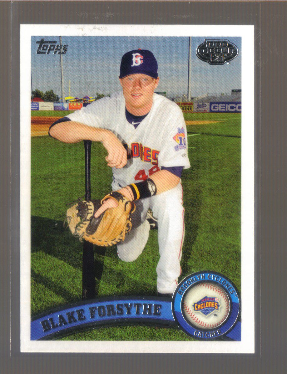 2011 Topps Pro Debut #236 BLAKE FORSYTHE Mets