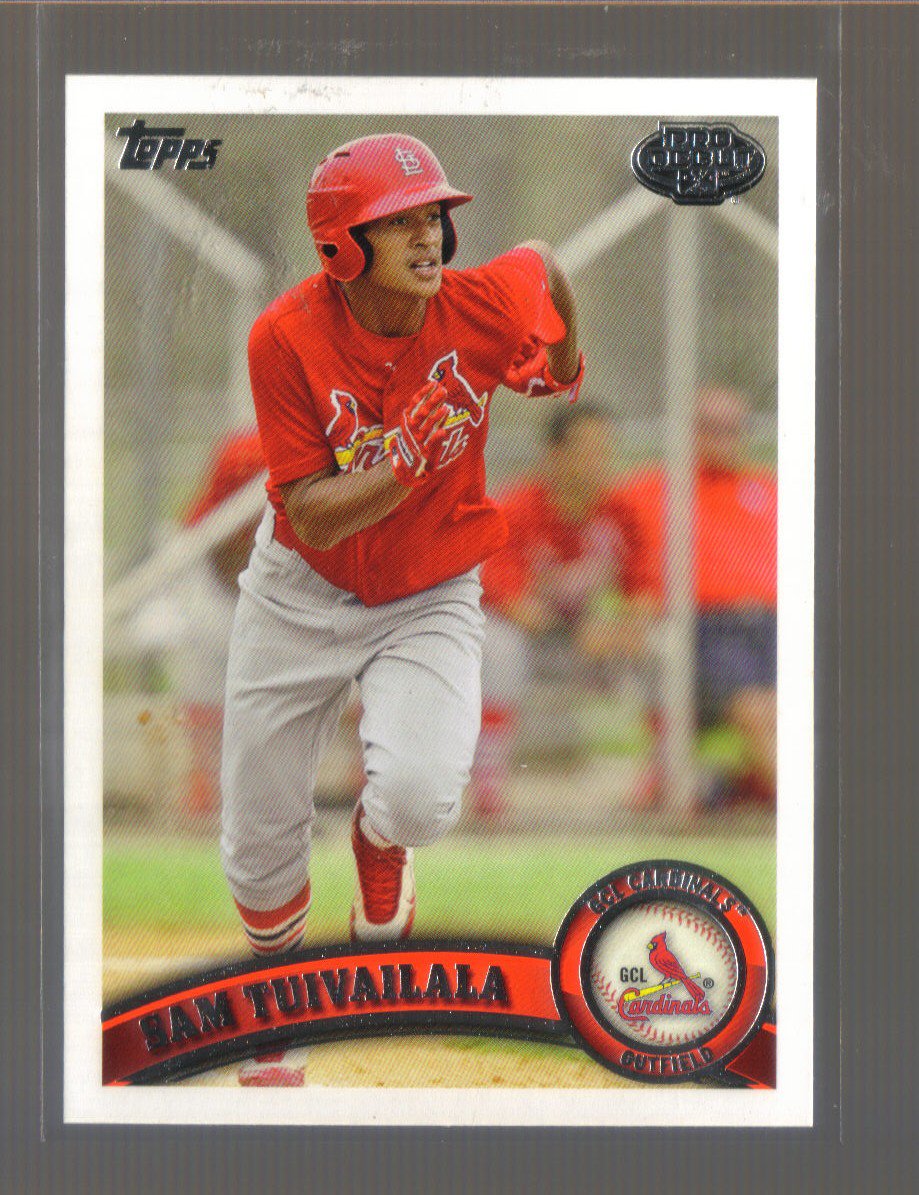 2011 Topps Pro Debut #273 SAM TUIVAILALA Cardinals